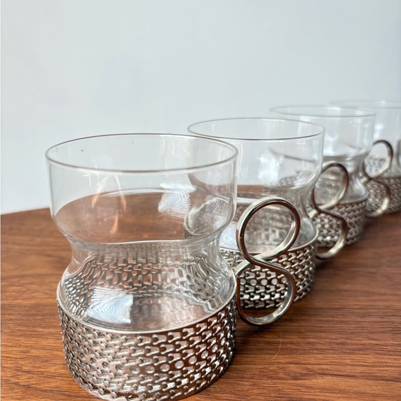 Iittala Tsaikka Finland Tea Glasses Timo Sarpaneva 1957 Mid Century Modern Cups - Picture 8 of 14
